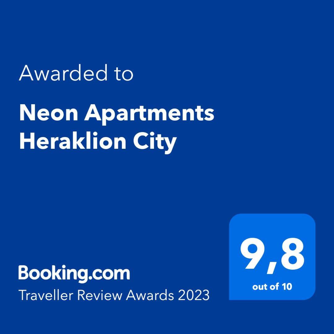 Neon Apartment, Modern, High Quality, Central Apt, Heraklion City Buitenkant foto