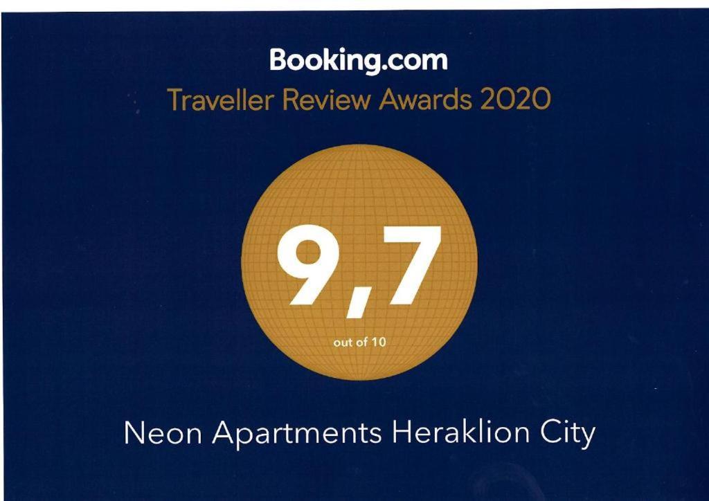 Neon Apartment, Modern, High Quality, Central Apt, Heraklion City Buitenkant foto