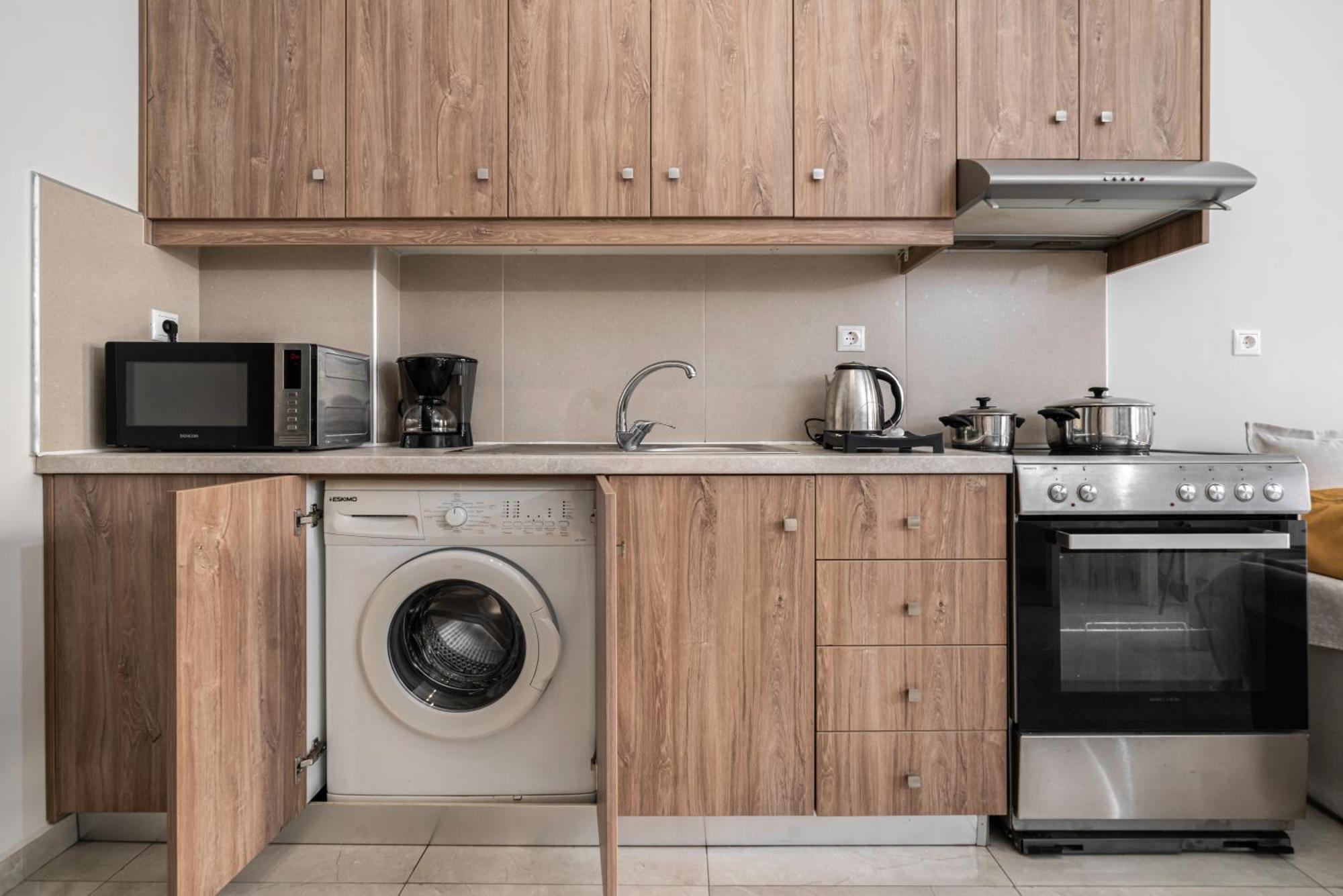 Neon Apartment, Modern, High Quality, Central Apt, Heraklion City Buitenkant foto