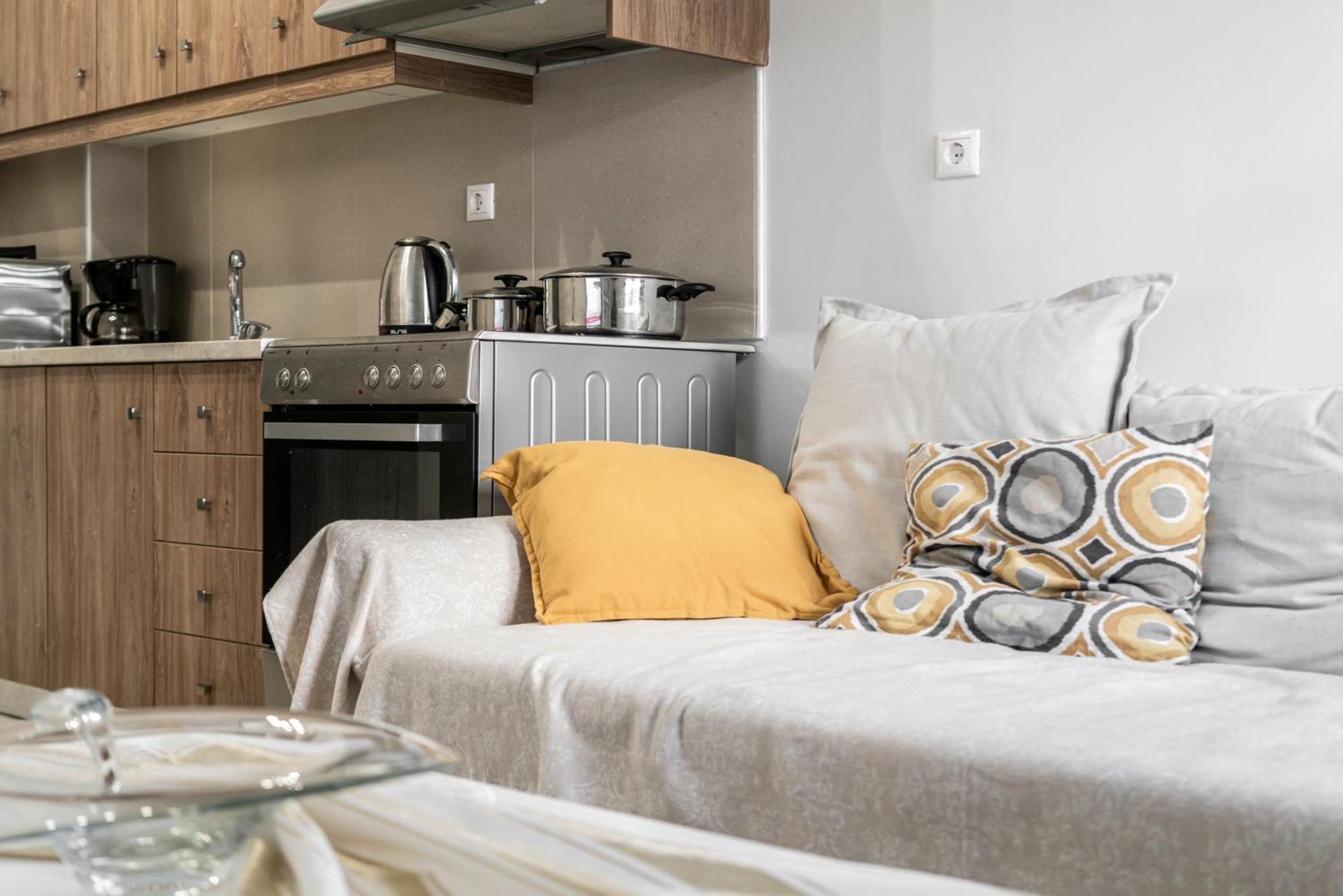 Neon Apartment, Modern, High Quality, Central Apt, Heraklion City Buitenkant foto