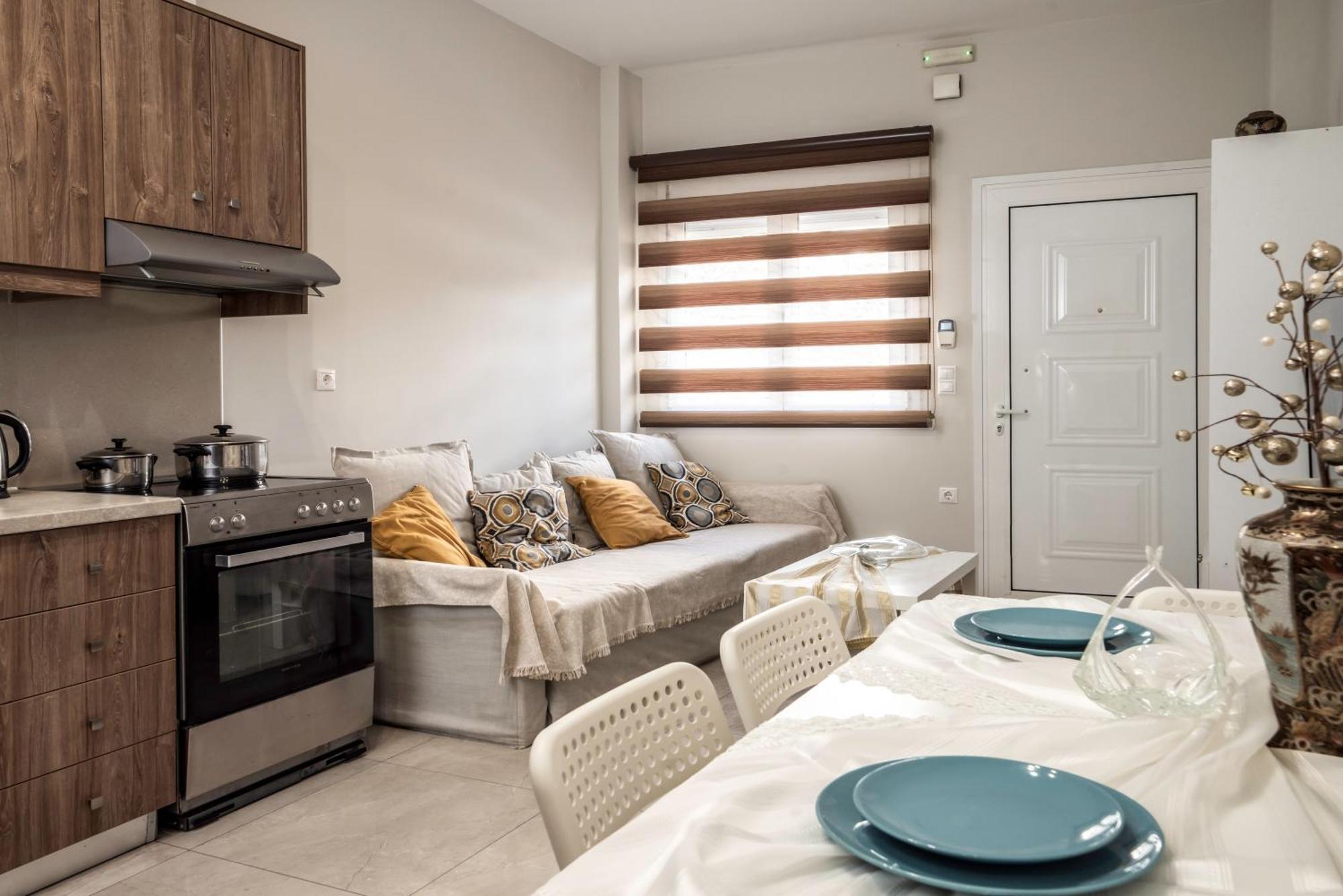 Neon Apartment, Modern, High Quality, Central Apt, Heraklion City Buitenkant foto